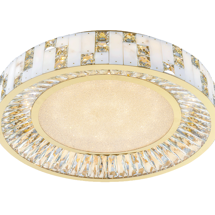 Люстра NewRgy 2896E/144W GOLD+CLEAR