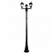 Уличный светильник на столбе ARTE LAMP A1017PA-3BK