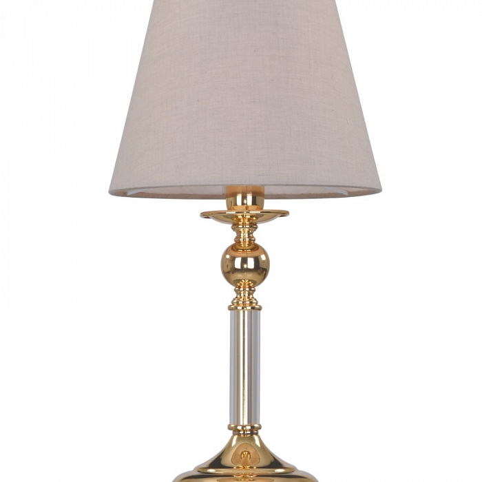 Настольная лампа интерьерная Crystal Lux CAMILA LG1 GOLD
