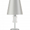 Настольная лампа интерьерная Crystal Lux RENATA LG1 SILVER