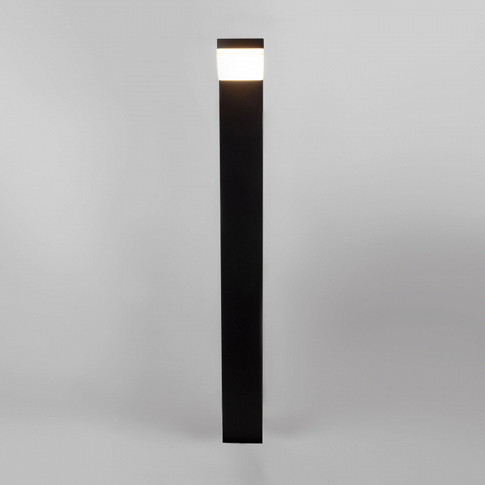 Уличный светильник на столбе Elektrostandard 1542 TECHNO LED черный