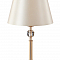 Настольная лампа интерьерная Crystal Lux FLAVIO LG1 GOLD