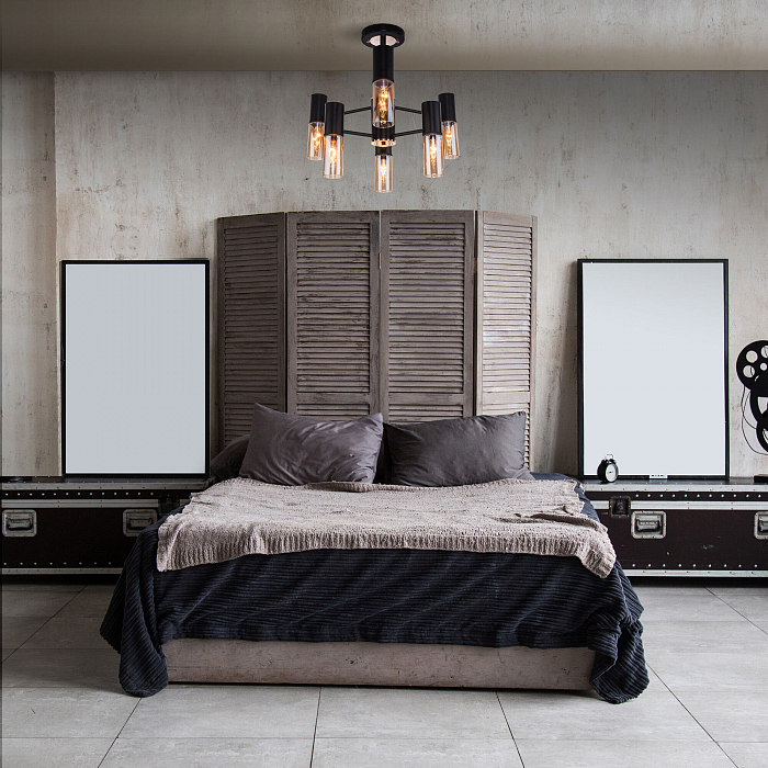 Светильник Eurosvet 70125/6 черный