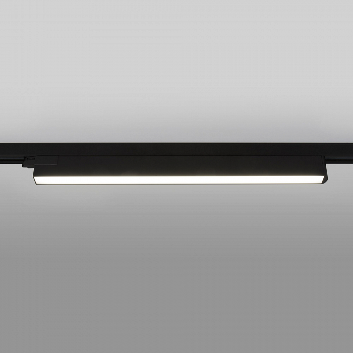 Трековая система Трековый светильник Elektrostandard X-Line черный матовый 28W 4200K (LTB55) трехфазный